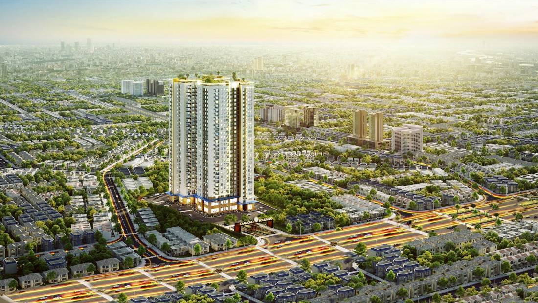 Căn hộ đầu tư cho thuê Diamond Boulevard, 60m² giá 2,4 tỷ - giá dễ chốt