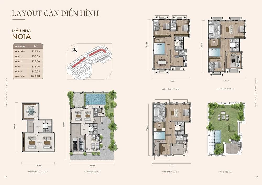 Suất ngoại giao đơn lập 221m², xây 500m², giá 81.5 tỷ