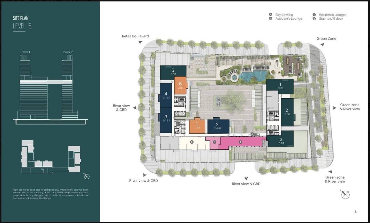 Căn hộ cao cấp 4 phòng ngủ diện tích 160m² tại Narra Residences Empire City, trực diện hồ bơi tràn bờ và biểu tượng tòa 88 tầng giá 58 tỷ đồng.