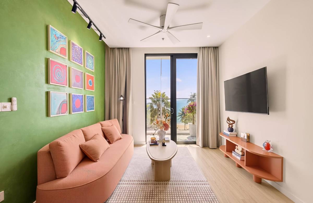 Sở hữu căn 1PN Sun Group Nha Trang view pháo hoa, hồ bơi khoáng nóng diện tích 38m2 giá 2.05 tỷ.