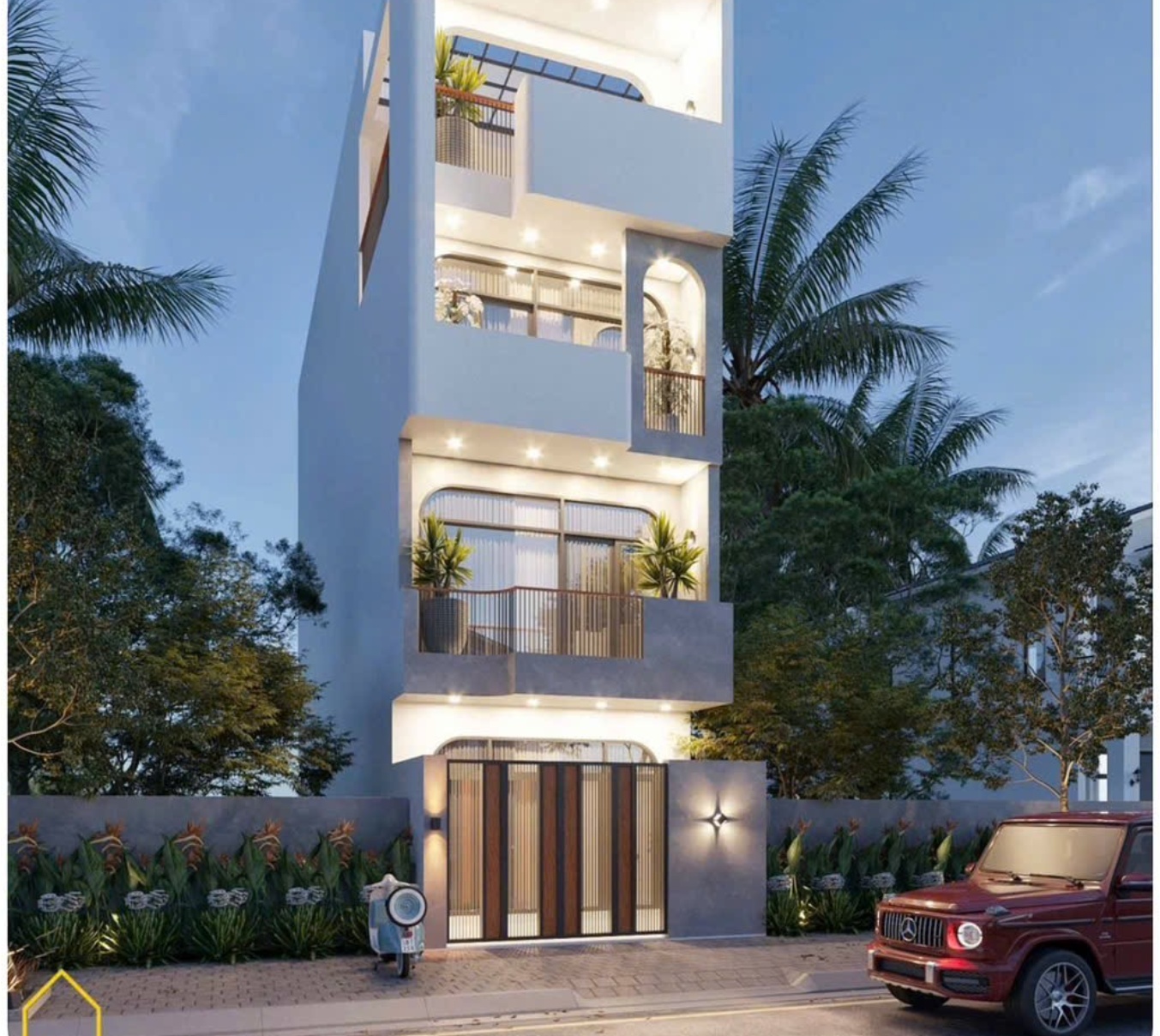 Chuyển nhượng nhà hẻm xe hơi đường D2, Bình Thạnh