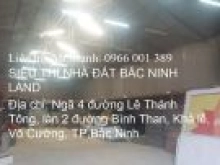 Cho thuê kho xưởng rộng 350m2 tại khu Khắc Niệm, TP.Bắc Ninh