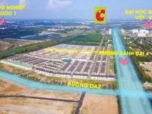 Mở bán 68 căn shophouse 1 trệt 2 lầu dự án Oasis City mặt tiền Vành Đai 4