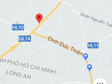 Nhà mặt tiền Quốc Lộ 1A, Xã Bình Chánh, Huyện Bình Chánh (Giá: 30 triệu)