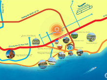 Bán gấp 114m2 lô NP4-4X summerland mũi né  đã có sổ giá đầu tư