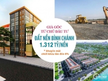Bán ĐẤT NỀN KHU DÂN CƯ Bình Lợi GIÁ F0 CHƯA QUA ĐẦU TƯ - Hotline: 0902 639 831