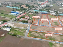 Đất mặt tiền quốc lộ 50, sổ riêng, giá đầu tư. Sài Gòn centre Gate