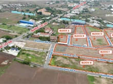 Đất mặt tiền quốc lộ 50, sổ riêng, giá đầu tư. Sài Gòn centre Gate