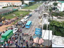 Gia đình về quê cần bán gấp nền đất đẹp ngay sát chợ