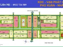 Nhà Phố Khu Dân Cư Phú Xuân Vạn Phát Hưng, Chỉ 25Triệu/m2; Nền đẹp Đối diện Công