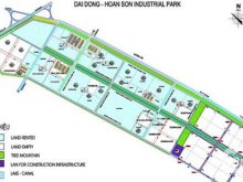 Đất KCN Đại Đồng giai đoạn 2 dt  96ha, dt 1ha, 15ha, 3.7ha Lh 0988457392