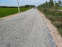 Đất mỹ quý đông đức huệ 17*75 đất lúa ️mặt tiền bờ kênh hiển thị trên sổ đườn