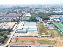 Đất trung tâm TP Thuận An 75m2 thổ full giá 920tr,  mặt tiền đường bình chuẩn