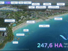 Mở bán GĐ1 phân khu shophouse, Unique Villas ôm trọn sân golf