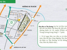 Bán đất nền ngay cổng sau KCN Tân Hương- Tiem nang BDS