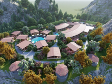 Cho thuê Resort 5 sao 8000m2 tại trung tâm Khu du lịch Mộc Châu, free 3 tháng