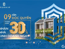 Còn 9 căn shophouse độc quyền casamia Hội An,sổ đỏ lâu dài,quà tặng lên đến 1ty6