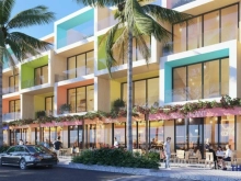 Bán nhà phố biển 2 mặt tiền công viên thuận tiện kinh doanh, Sổ hồng riêng