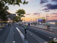 Nhà phố Diamond City Tây Sông Hậu Thành phố Long Xuyên