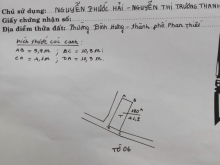 Bán nhà hẻm mậu thân trung tâm phan thiết