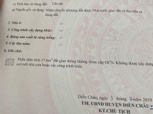 Sang nhượng đất bám quốc lộ 1 A xóm 15 Diễn Thịnh