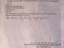 Cần bán gấp  lô đất thiết đính, bắc phường bồng sơn