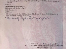 Cần bán gấp  lô đất thiết đính, bắc phường bồng sơn