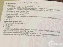 Bán lô đất hẻm khu phố phù đức  4.8 x 23m thổ cư hết gần quản trường bồng sơn