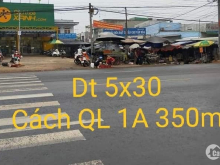 Diện tích: 5x30 Đường betong 5M Chỉ 279 triệu/nền 150m²