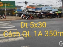 Diện tích: 5x30 Đường betong 5M Chỉ 279 triệu/nền 150m²