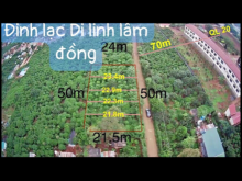 Vị trí nằm tại Đinh Lạc - Di Linh - Lâm Đồng   - Cách quốc lộ 20 70m   - Cách ch