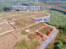 Sào đất 2 mặt tiền đường giao thông Gần sân bay Long Thành