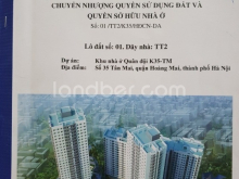 Cần cho thuê toàn bộ mặt bằng căn BT đơn lập xây thô 3.5 tầng, S = 232m2