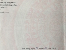 Cần bán gấp lô đất sau Agribank Nhân Cơ