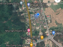 Cần bán lô đất khu tái định cư gần cây xăng dầu 09 xã Quảng Đông. Liên hệ: 093.2