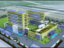 Bán lô đất đẹp ngay cổng chính bệnh viện quốc tế Sao Mai.