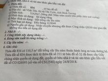 Đất Vĩnh Tân trên đường trường lái dt 515m2 giá 3.1tỉ  có 240m thổ cư