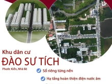 CẬP NHẬT GIỎ HÀNG MỚI KDC ĐÀO SƯ TÍCH NGÀY 20/5/2021 CHỈ 19 LÔ DUY NHẤT