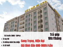 Chỉ 300tr đã sỡ hữu ngay căn hộ tại Hậu Giang trả góp 0 lãi suất chỉ với 10tr