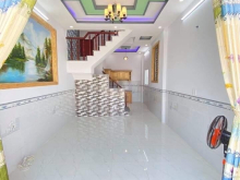 NHÀ MỚI XÂY 1 TRỆT 1 LẦU 68m2 chỉ 768 triệu gần khu Đô Thị Nhị Xuân - Hóc Môn.