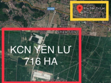 CĂT LỖ KHU ĐÔ THỊ LẠC PHÚ 1 YÊN DŨNG BẮC GIANG