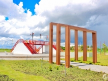 khu dân cư vạn phát sông Hậu thị trấn mái dầm tỉnh Hậu Giang