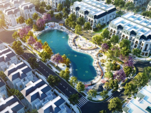 SUẤT NGOẠI GIAO LÔ BIỆT THỰ MẶT HỒ ĐIỀU HÒA DỰ ÁN PHƯƠNG ĐÔNG GREEN VALLEY.