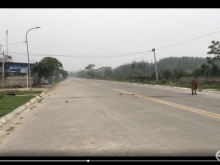 Bán đất đường 22m ven biển Hải Tiến cách biển 100m * Đường 22 mét Trường Phụ kết