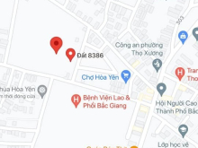 CHÍNH CHỦ - Cần bán nhanh lô đất 80m2- mt 5m tại TT tp Bắc Giang