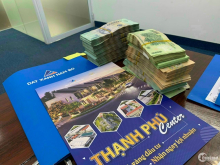 Bán lô đất mặt tiền chợ 5 x 23 thổ cư mặt tiền nhựa,