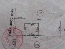 Bán nhà mặt tiền đường Trần Quốc Toản Bảo Lộc  Diện tích 4,5*40 giá 3tỷ xxx