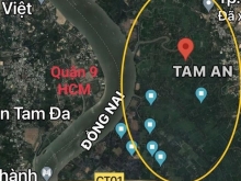 Tam An , Long Thành  Bán 6130m2  Đất vườn , lúa