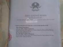 Chính chủ bán đất số 40, ngách 267/2 Hoàng Hoa Thám