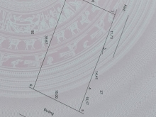 Bán nền 18x35 mặt tiền lộ nhựa 4m ô tô qua mặt thoải mái